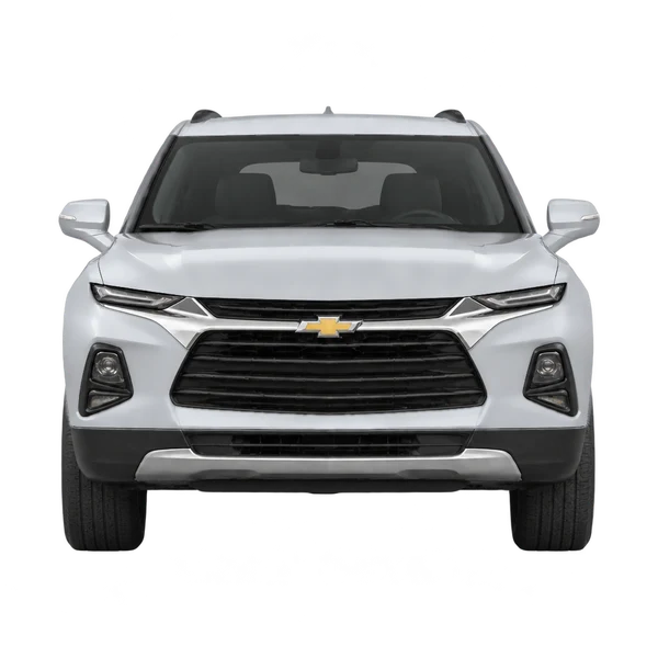 silver 2025 Chevrolet Blazer front view