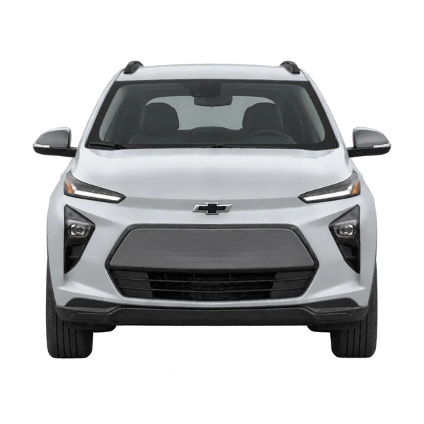 Chevrolet Bolt EUV 2023 باللون فضي، منظر أمامي