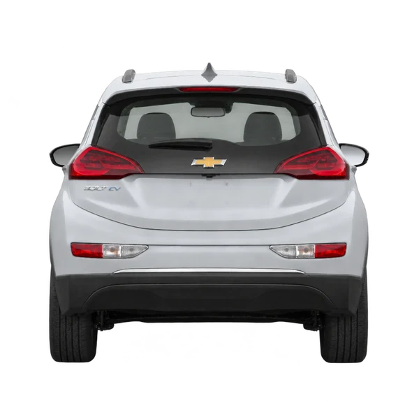 Chevrolet Bolt EV 2017 prata, vista traseira