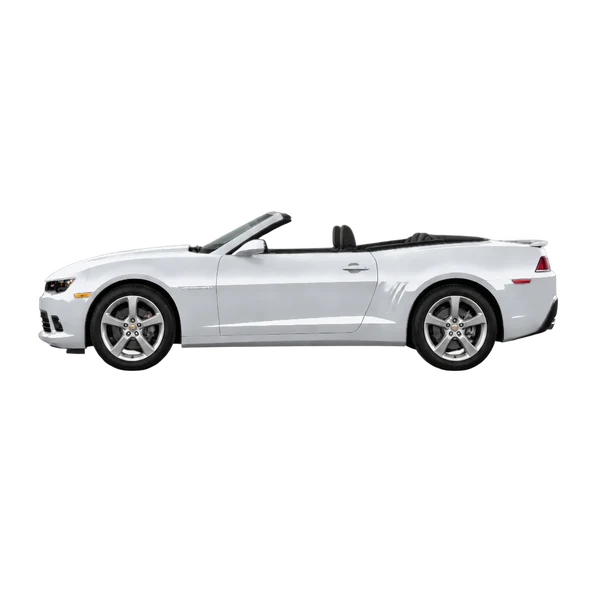 2015 Chevrolet Camaro Convertible in Silber, Ansicht: Seite (nach links gerichtet)