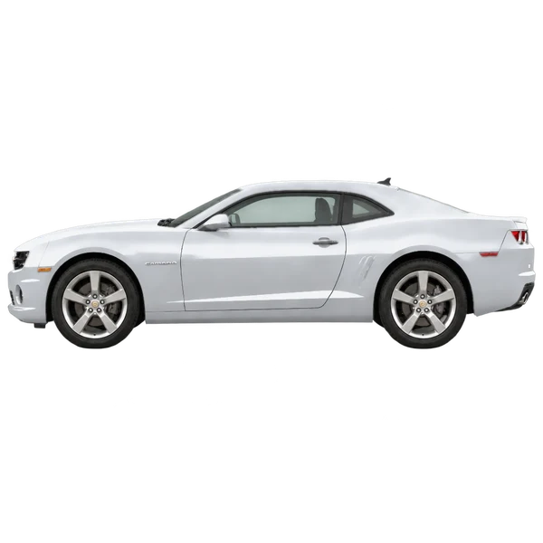 silver 2010 Chevrolet Camaro SS side (facing left) view