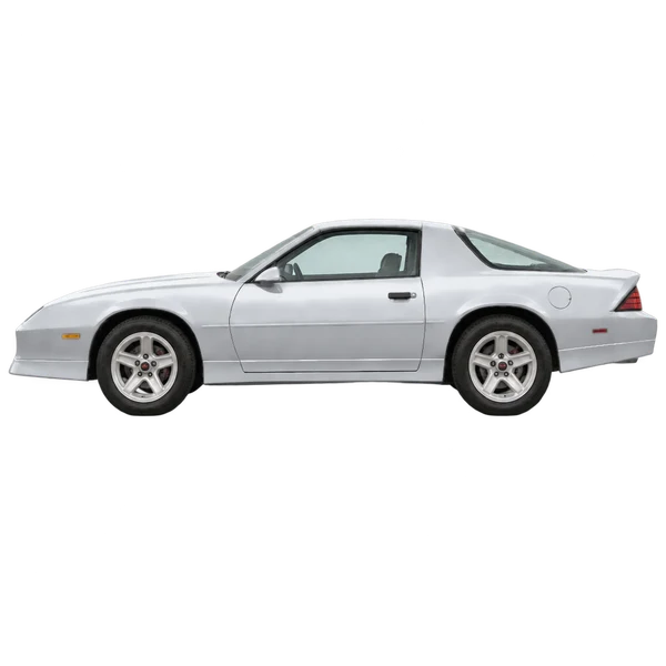 1991 Chevrolet Camaro in Silber, Ansicht: Seite (nach links gerichtet)