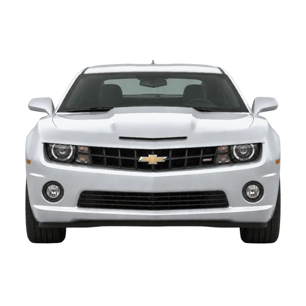 シルバーの2011 Chevrolet Camaro（正面ビュー）