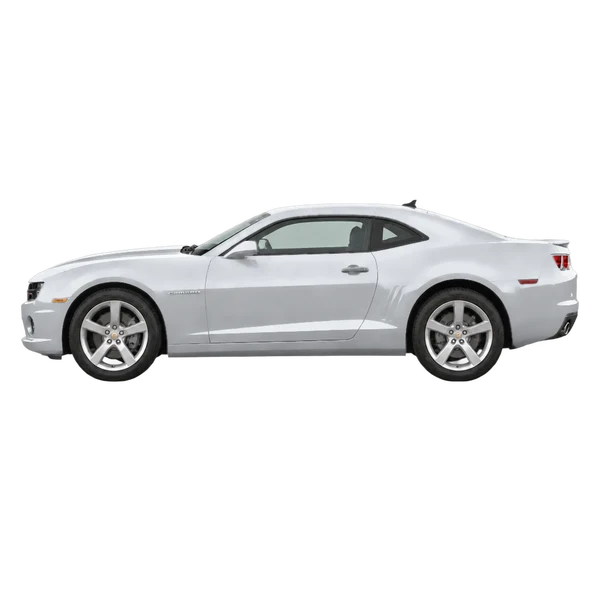 Chevrolet Camaro 2012 argent, vue côté (vers la gauche)