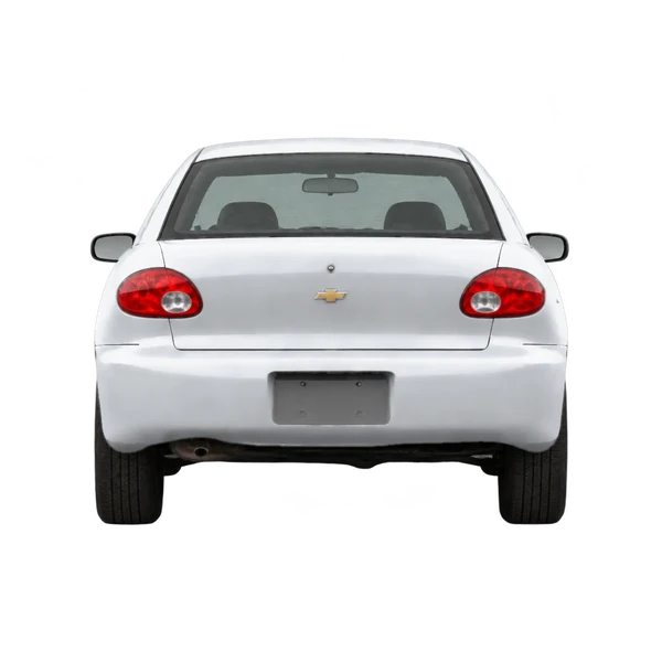 Chevrolet Cavalier 2002 prata, vista traseira