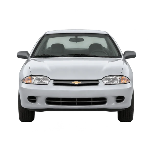 Chevrolet Cavalier 2003 en plateado, vista frontal