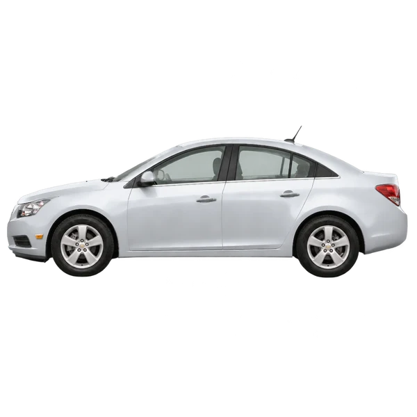 2010 Chevrolet Cruze in Silber, Ansicht: Seite (nach links gerichtet)