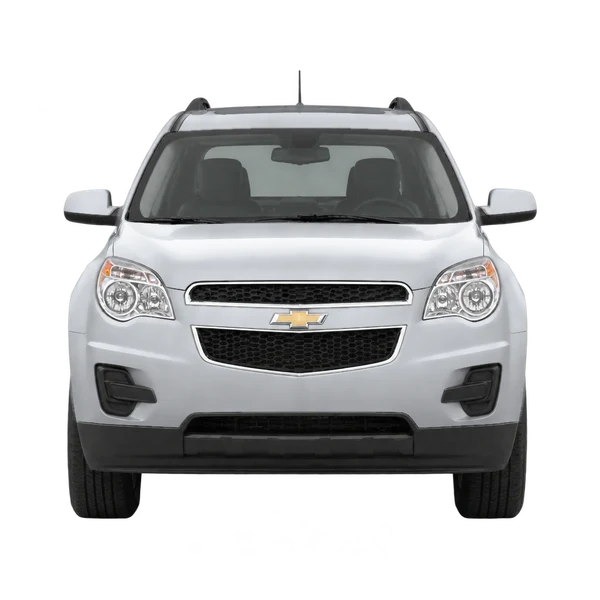 Chevrolet Equinox 2010 argent, vue avant