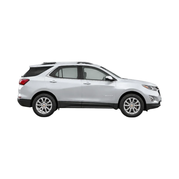 2021 Chevrolet Equinox in Silber, Ansicht: Seite (nach rechts gewandt)