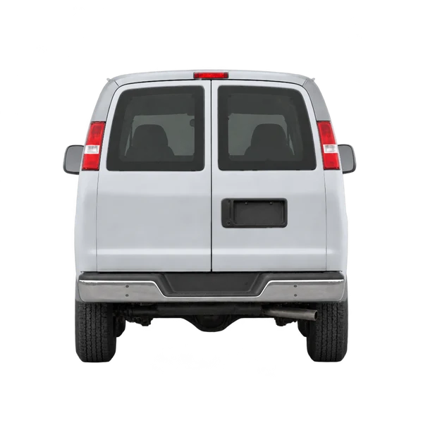 Chevrolet Express 2003 argent, vue arrière