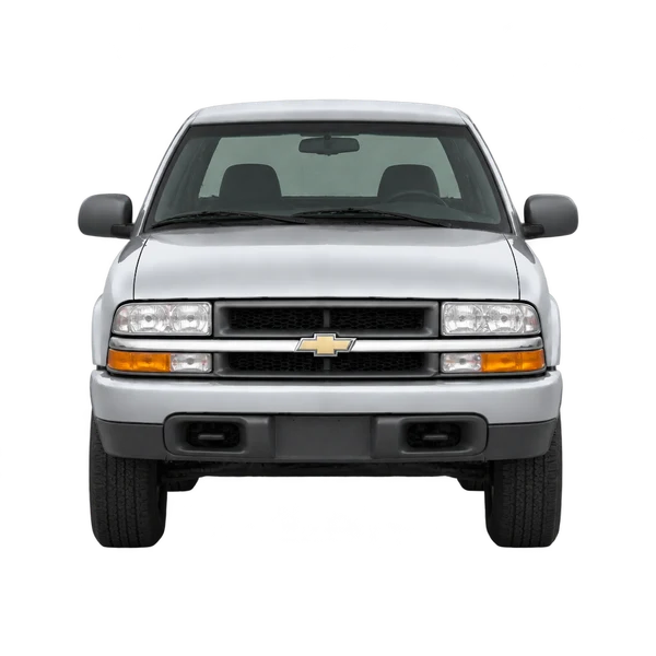 Chevrolet S-10 Pickup 2001 argent, vue avant