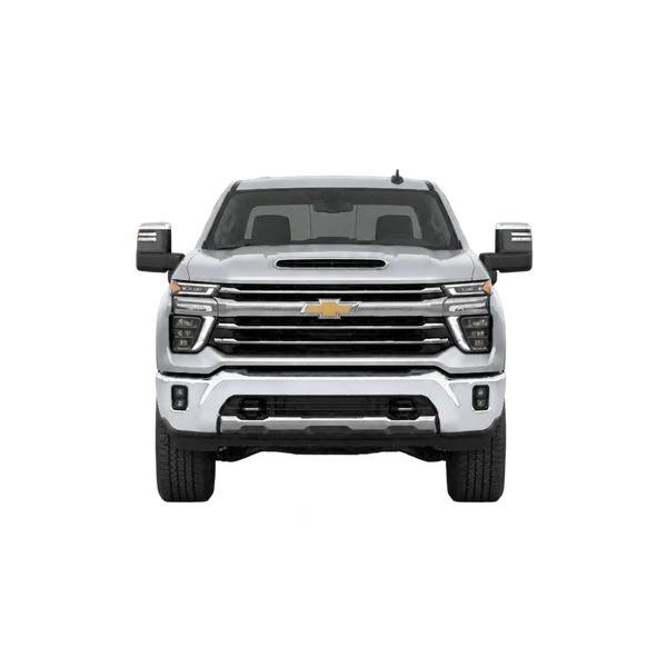 Chevrolet Silverado HD 2025 argent, vue avant
