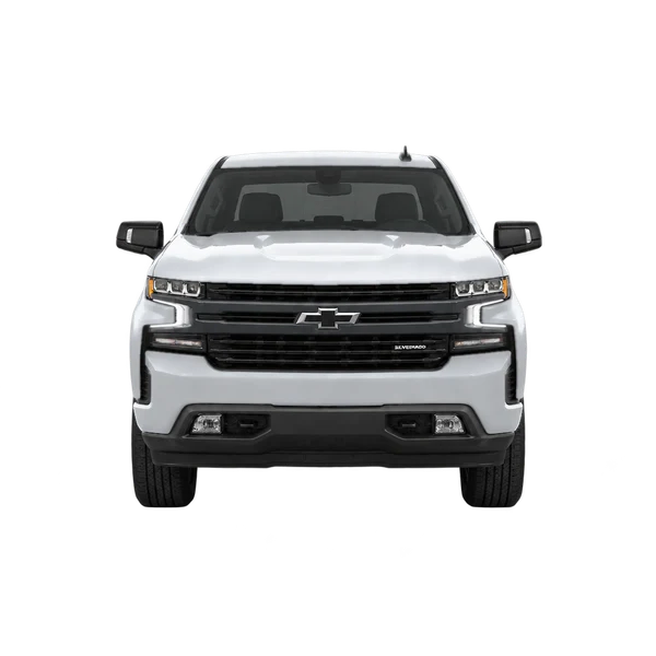Chevrolet Silverado LTD 2022 prata, vista frente