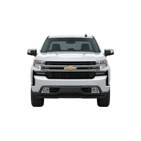 Chevrolet Silverado LTD 2023 prata, vista frente