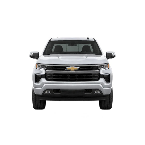Chevrolet Silverado LTD 2024 prata, vista frente