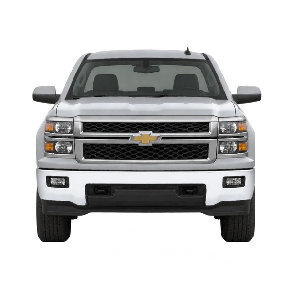 Chevrolet Silverado 2016 prata, vista frente