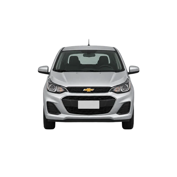 Chevrolet Spark 2025 prata, vista frente