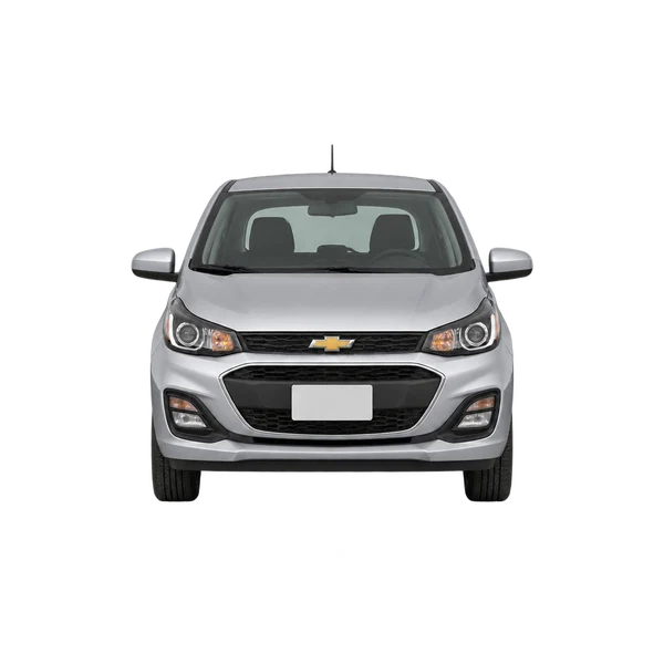 Chevrolet Spark 2026 prata, vista frente