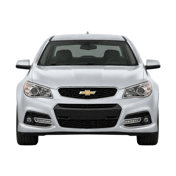 Chevrolet SS 2014 prata, vista frente