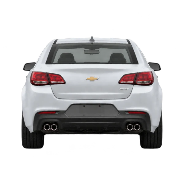 Chevrolet SS 2014 prata, vista traseira