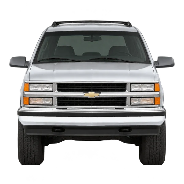 Chevrolet Tahoe 1996 argent, vue avant