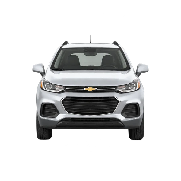 Chevrolet Tracker 2018 باللون فضي، منظر أمامي