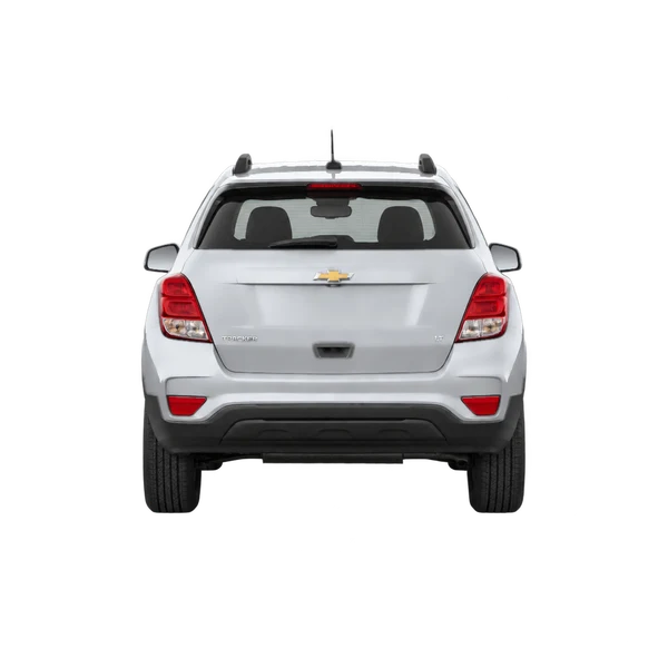 Chevrolet Tracker 2018 باللون فضي، منظر من الخلف