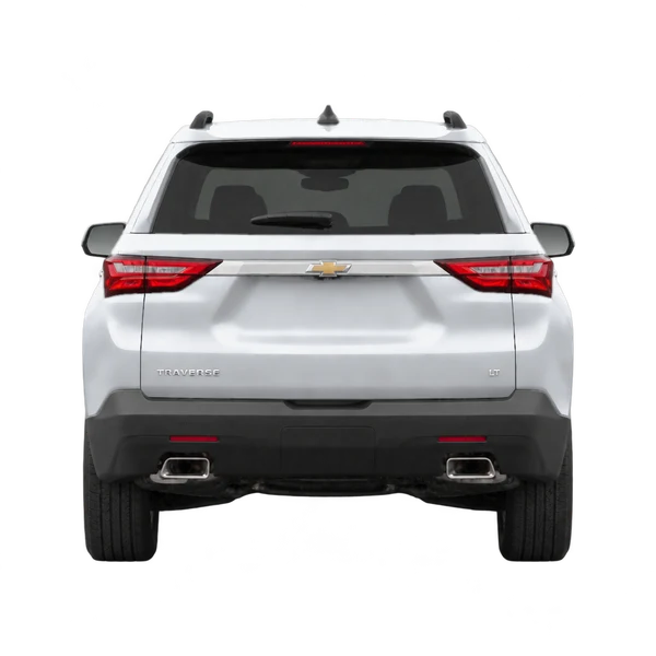 Chevrolet Traverse 2022 argent, vue arrière