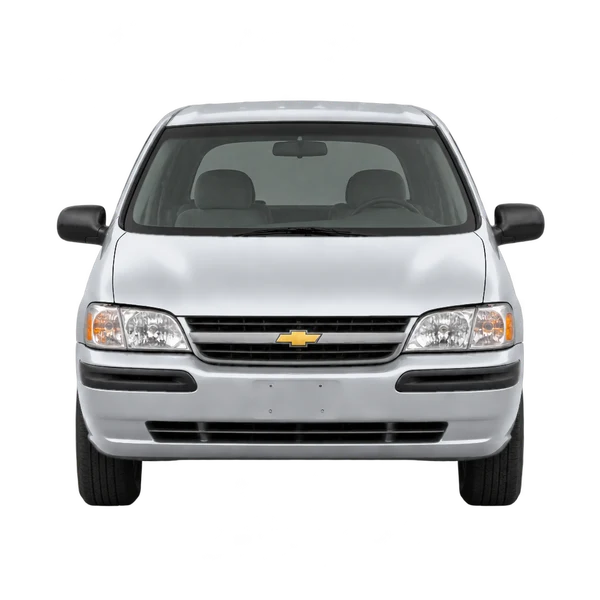 Chevrolet Venture 2001 باللون فضي، منظر أمامي