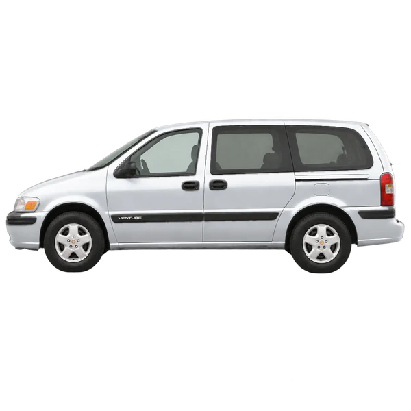 2002 Chevrolet Venture in Silber, Ansicht: Seite (nach links gerichtet)