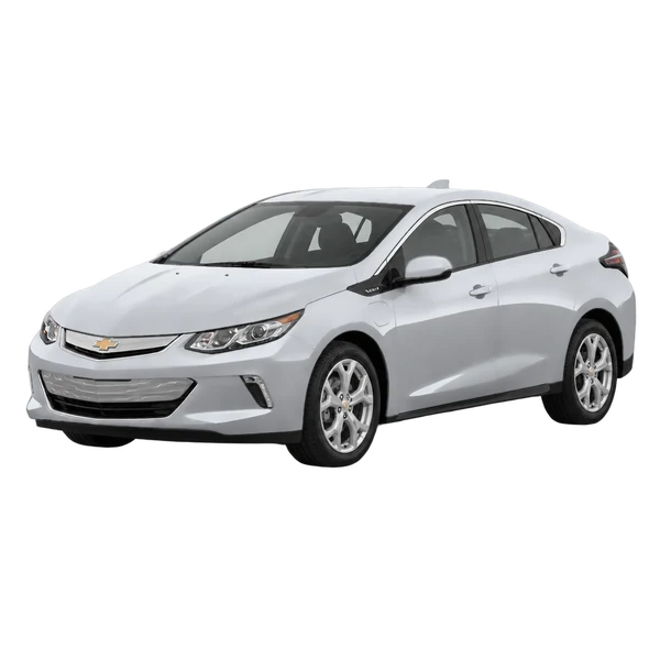 Chevrolet Volt 2020 argent, vue trois-quarts avant (orienté vers la gauche)