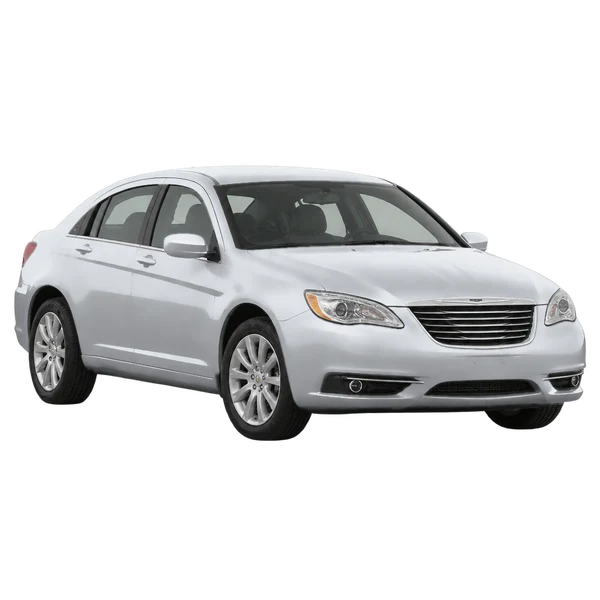 Chrysler 200 2011 argent, vue trois-quarts avant (orienté vers la gauche)