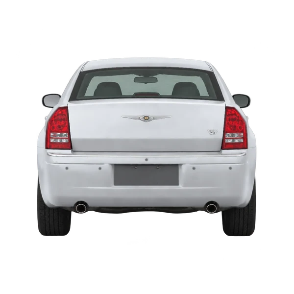 2010 Chrysler 300 in Silber, Ansicht: Heck