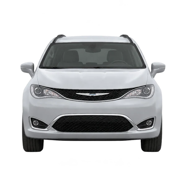Chrysler Pacifica 2018 argent, vue avant