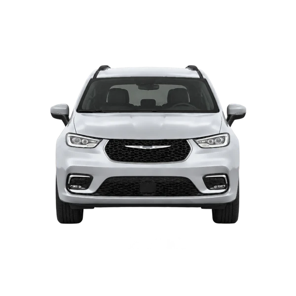 Chrysler Voyager 2026 prata, vista frente