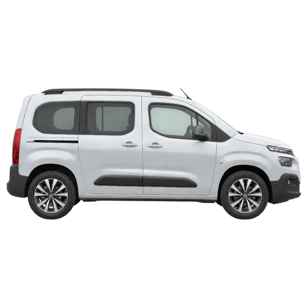 Citroën Berlingo 2026 prata, vista lateral (voltada para a direita)