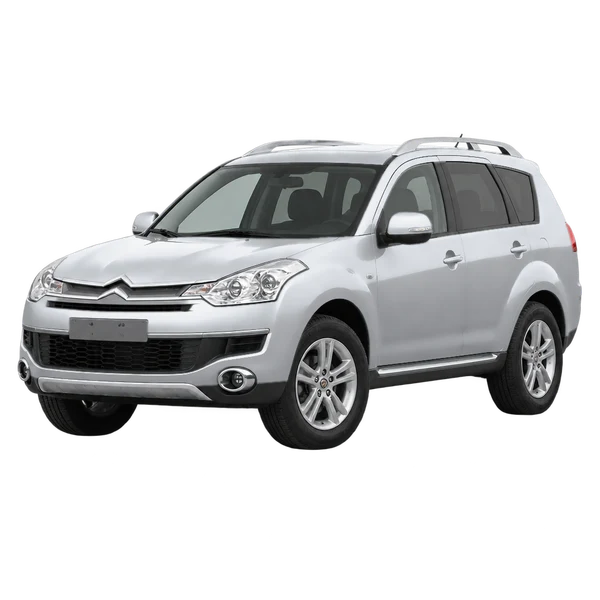 silver 2013 Citroën C-Crosser front three-quarter (facing left) view
