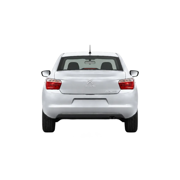 2016 Citroën C-Elysee in Silber, Ansicht: Heck