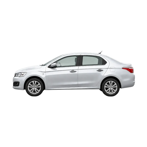 2016 Citroën C-Elysee in Silber, Ansicht: Seite (nach links gerichtet)