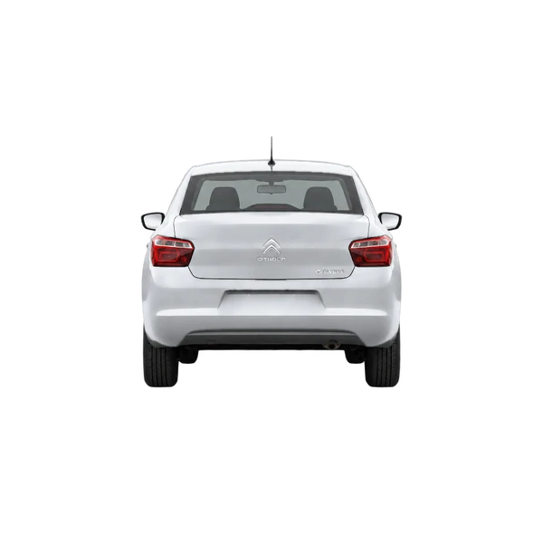シルバーの2019 Citroën C-Elysee(リアビュー)