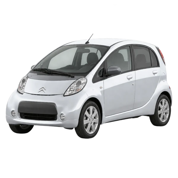 CITROEN C-ZERO 2021 — Front three-quarter (facing left), silver
