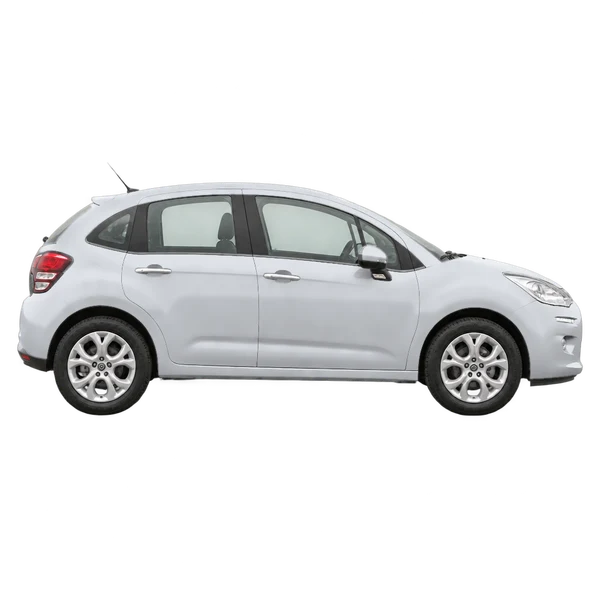 2016 Citroën C3 in Silber, Ansicht: Seite (nach rechts gewandt)