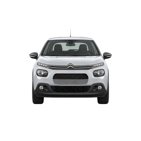 Citroën C3 2020 باللون فضي، منظر أمامي