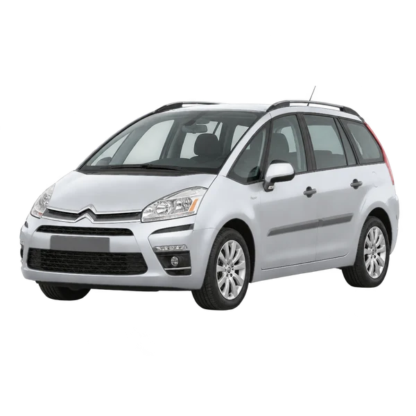 Citroën C4 Picasso 2011 argent, vue trois-quarts avant (orienté vers la gauche)