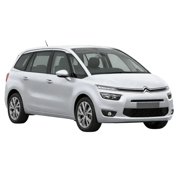 Citroën C4 Picasso 2015 argent, vue trois-quarts avant (orienté vers la gauche)