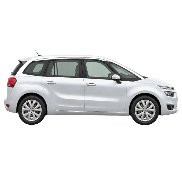 Citroën C4 Picasso 2016 argent, vue profil (tourné vers la droite)