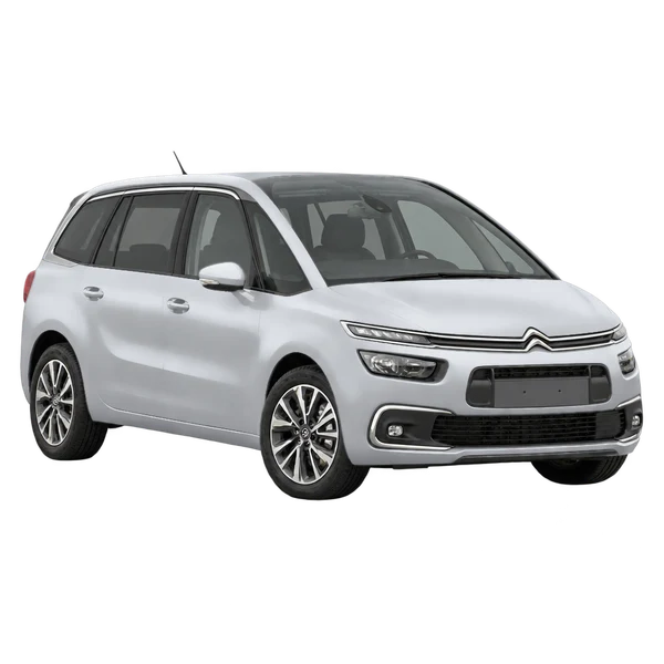 Citroën C4 Picasso 2017 argent, vue trois-quarts avant (orienté vers la gauche)