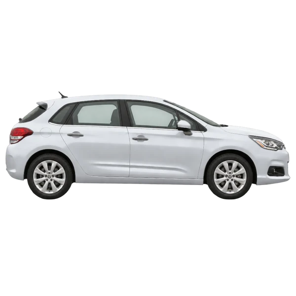 2016 Citroën C4 in Silber, Ansicht: Seite (nach rechts gewandt)