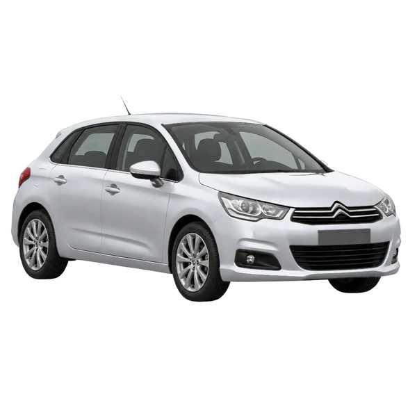 Citroën C4 2017 argent, vue trois-quarts avant (orienté vers la gauche)