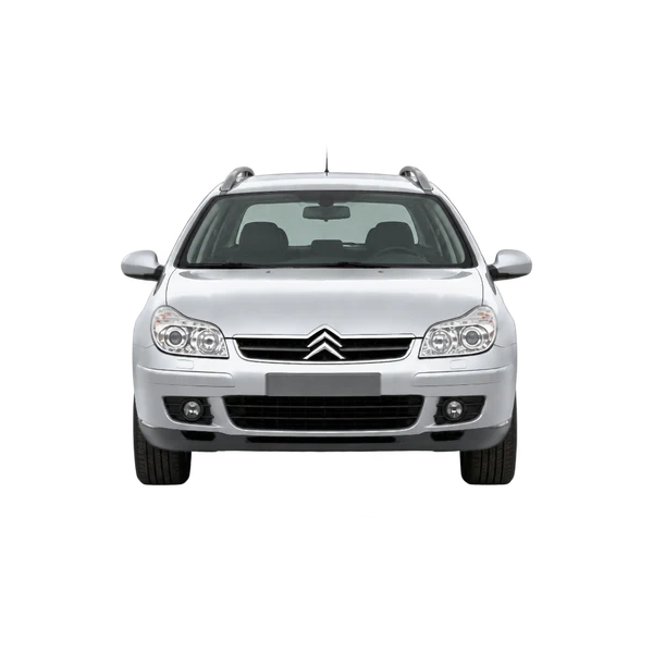 Citroën C5 Break 2.0HDI 2007 باللون فضي، منظر أمامي
